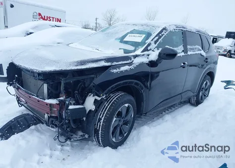 2025 Nissan Rogue Sv Intelligent Awd z USA, uszkodzony, nr VIN 5N1BT3BB0SC800133